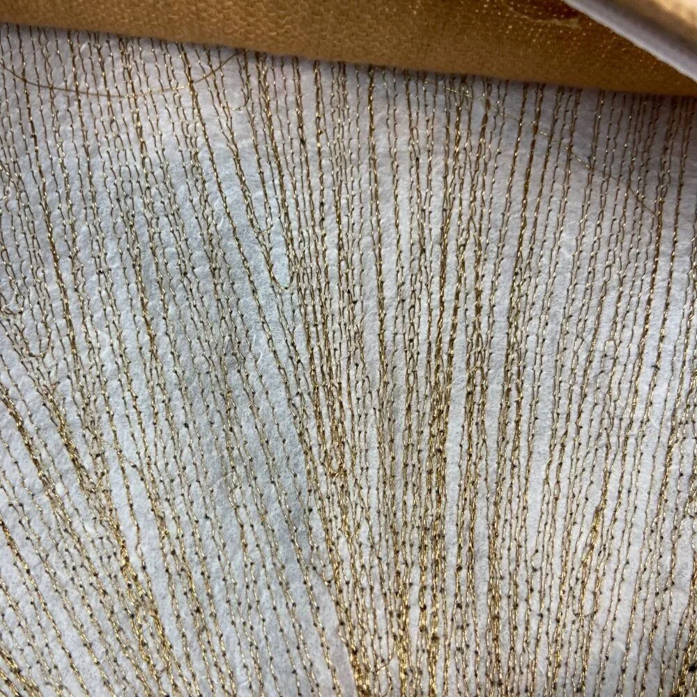 NWOT Gold  Pillow case Zipper 18
